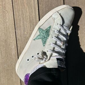 Golden Goose Mesh Superstars EUC Sz 40